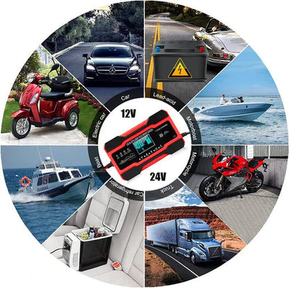 CARGADOR INTELIGENTE PARA VEHICULOS🏍️🚕