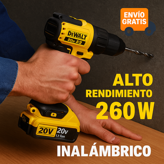 🔨 ⚙️Taladro Inalambrico + Set de Brocas 🔨 ⚙️