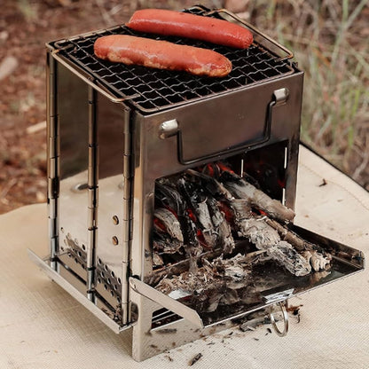 🔥🍗Mini Asador Parrilla De Carbon Portatil🍗🔥