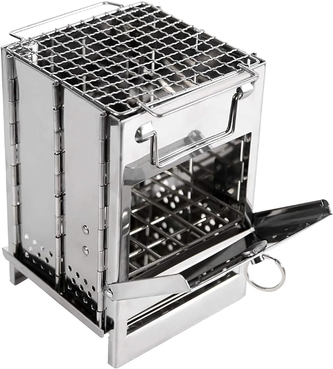 🔥🍗Mini Asador Parrilla De Carbon Portatil🍗🔥