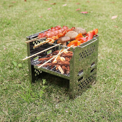 🔥🍗Mini Asador Parrilla De Carbon Portatil🍗🔥