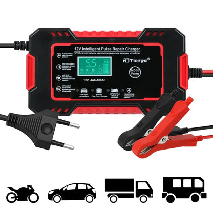 CARGADOR INTELIGENTE PARA VEHICULOS🏍️🚕
