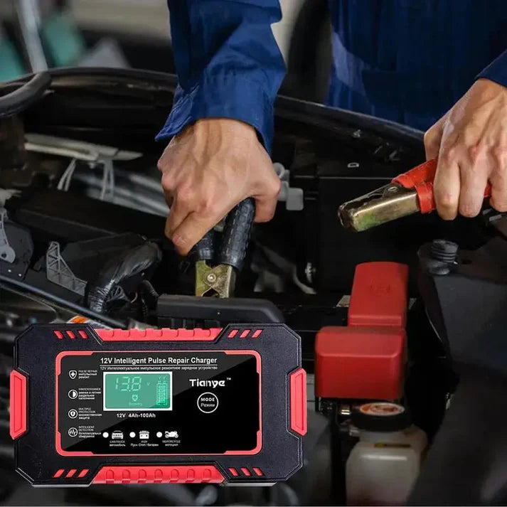 CARGADOR INTELIGENTE PARA VEHICULOS🏍️🚕