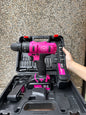 Taladro fucsia 48 voltios 1 bateria